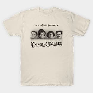 The 4 Marx Brothers in Animal Crackers T-Shirt